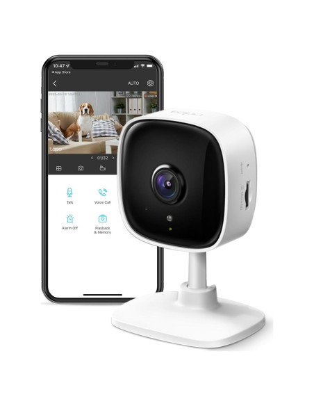 Cámara de Seguridad TP-Link Tapo C100 1080P con Audio y Noche