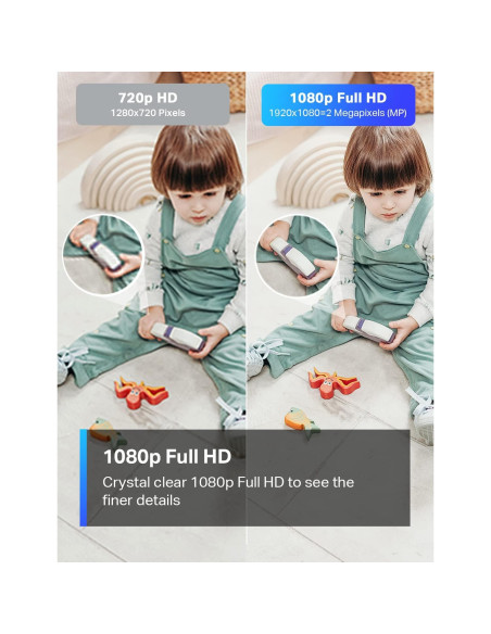 Cámara de Seguridad TP-Link Tapo C100 1080P con Audio y Noche