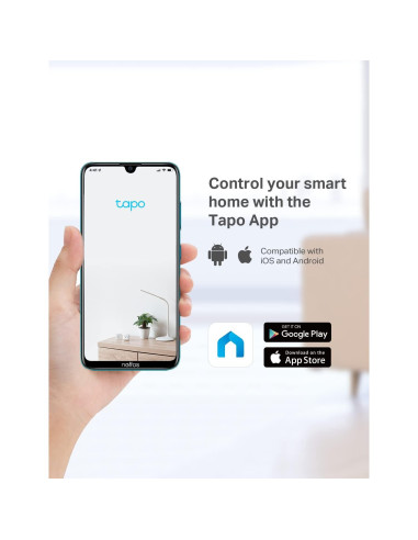 Cámara de Seguridad TP-Link Tapo C100 1080P con Audio y Noche