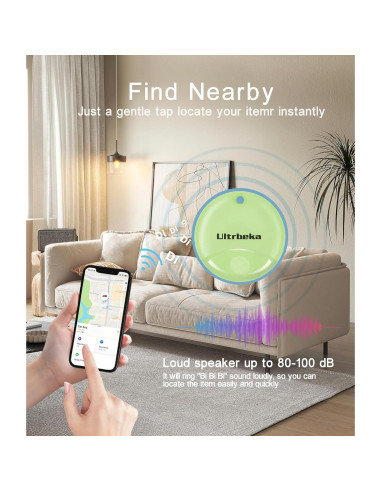 Localizadores de Artículos Apple AirTag 4 Pack Impermeables