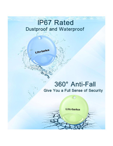 Localizadores de Artículos Apple AirTag 4 Pack Impermeables