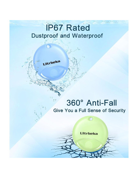 Localizadores de Artículos Apple AirTag 4 Pack Impermeables