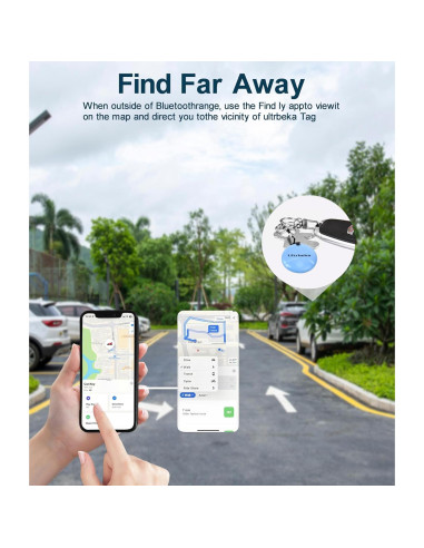 Localizadores de Artículos Apple AirTag 4 Pack Impermeables