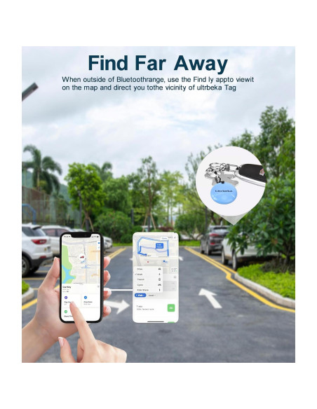 Localizadores de Artículos Apple AirTag 4 Pack Impermeables