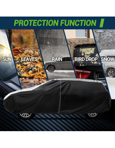Cubierta para SUV Season Guard Fibra Carbono Todo Clima