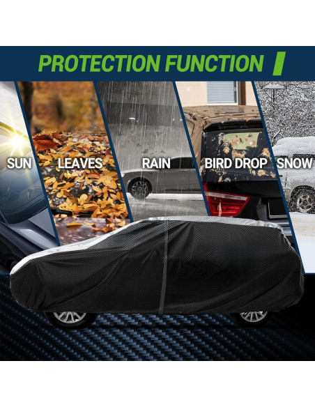 Cubierta para SUV Season Guard Fibra Carbono Todo Clima