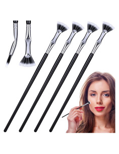 Cepillo de Pestañas PAGOW 4 Pcs Ventilador Plegable