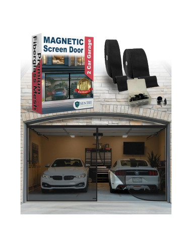 Pantalla Magnética Sentry Screens para Garaje 2 Autos 1,36kg