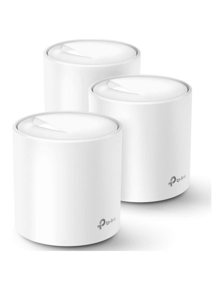 TP-Link Deco X20 WiFi 6 Mesh - Cubre 538 m, Paquete de 3
