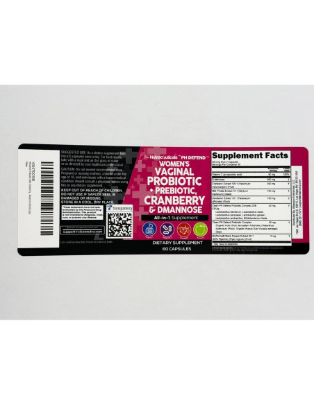 Probioticos Clean Nutraceuticals para Mujeres 60 Cápsulas Probioticos Clean Nutraceuticals para Mujeres 60 Cápsulas