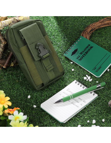 Cuaderno Impermeable Prudiut 3 Pcs Verde 7,62x12,7cm Cuaderno Impermeable Prudiut 3 Pcs Verde 7,62x12,7cm