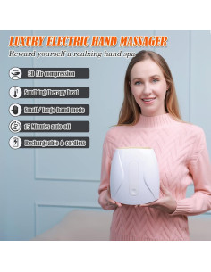 Masajeador de Manos Eléctrico Woolala con Calor y Compresión 2