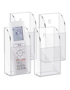 4 Soportes Acrílicos para Control Remoto TaoBary Transparente