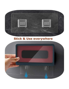 Soporte para Teléfono YTTAJH Impermeable para Ducha 17.3 cm 2