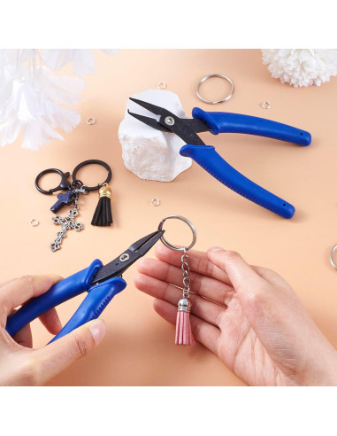 Alicates de Apertura de Anillos Beadthoven 140mm Color Gunmetal