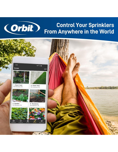 Controlador de Riego Orbit B-hyve 6 Zonas WiFi Interior/Exterior