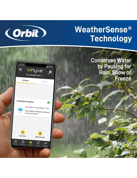 Controlador de Riego Orbit B-hyve 6 Zonas WiFi Interior/Exterior