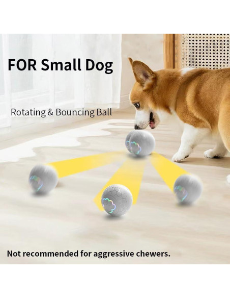 Pelota Interactiva para Perros Morhandisn 5.8 cm Recargable