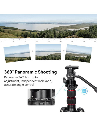 Cabezal de Fluido SmallRig 3259B para Trípode y DSLR