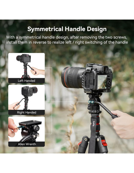 Cabezal de Fluido SmallRig 3259B para Trípode y DSLR