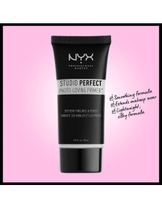 Primer Facial Vegano NYX Studio Perfect 30 ml Transparente 2