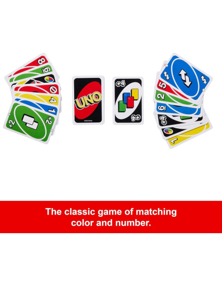 Juego de Cartas UNO Clásico Mattel - 112 Cartas en Lata Juego de Cartas UNO Clásico Mattel - 112 Cartas en Lata
