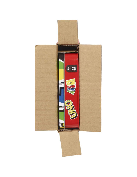Juego de Cartas UNO Clásico Mattel - 112 Cartas en Lata Juego de Cartas UNO Clásico Mattel - 112 Cartas en Lata