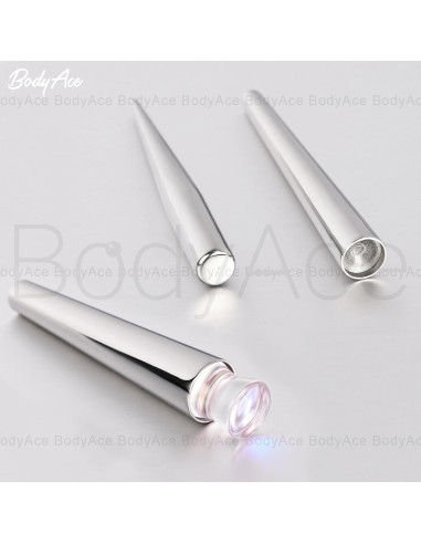 Taper BodyAce 1pc Acero Inoxidable 1.4mm a 11mm