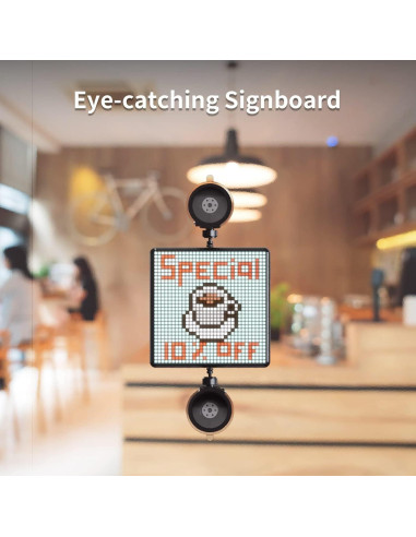 Divoom Pixoo-Max Pantalla LED 32x32 para Decoración