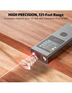 Medidor de Distancia Láser ATuMan LS6 39.62m 19 Modos 2