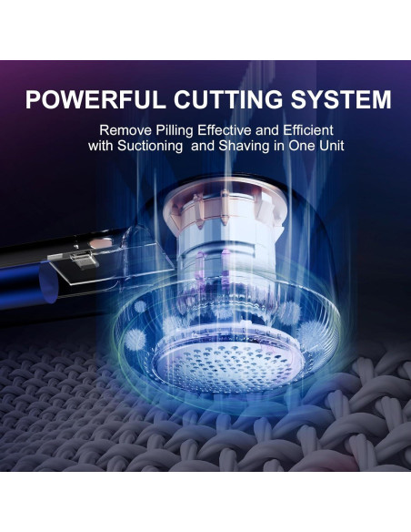 Raspador de Tela TEKI Eliminador de Pelusa Recargable USB