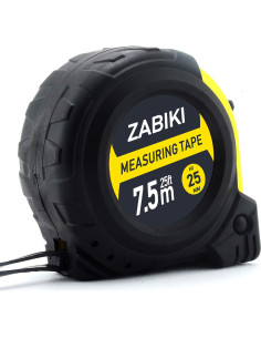 Cinta Métrica Zabiki 7.6m Doble Cara con Punta Magnética 2