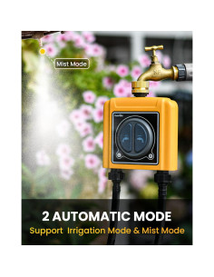 Temporizador de Riego RAINPOINT WiFi 2 Zonas Control Voz 2