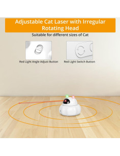 Juguete Interactivo para Gatos TBTeek 3 en 1 Recargable 2