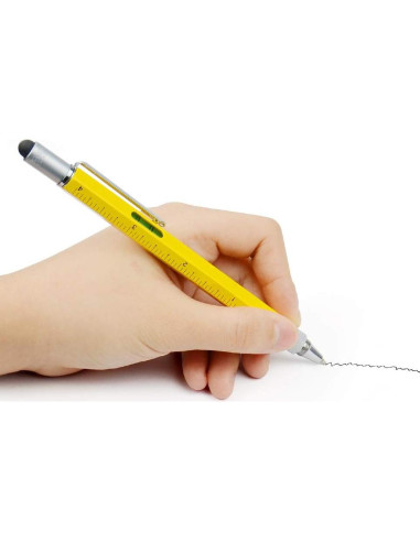 Bolígrafo Multifuncional TVBEST 6 en 1 Regalo para Hombres