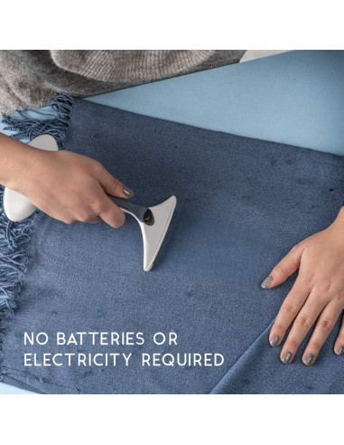 GLEENER Quitapelusas Manual 2 en 1 con Cepillo Integrado