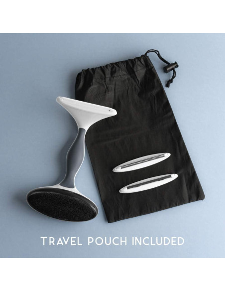 GLEENER Quitapelusas Manual 2 en 1 con Cepillo Integrado