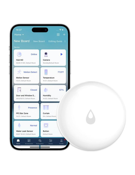 Sensor de Fugas de Agua Aqara SJCGQ11LM Inalámbrico IP67 Sensor de Fugas de Agua Aqara SJCGQ11LM Inalámbrico IP67