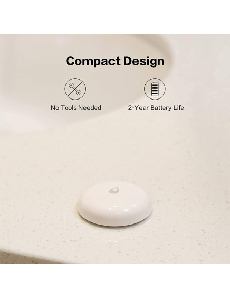 Sensor de Fugas de Agua Aqara SJCGQ11LM Inalámbrico IP67 Sensor de Fugas de Agua Aqara SJCGQ11LM Inalámbrico IP67