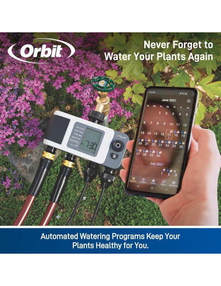 Temporizador de Riego Orbit B-hyve XD 4 Puertos Inteligente