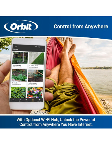 Temporizador de Riego Orbit B-hyve XD 4 Puertos Inteligente