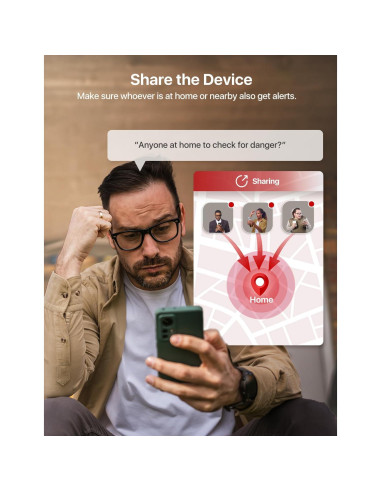 Detector de Fugas de Agua Wi-Fi X-Sense SWS0A41, 4 Sensores