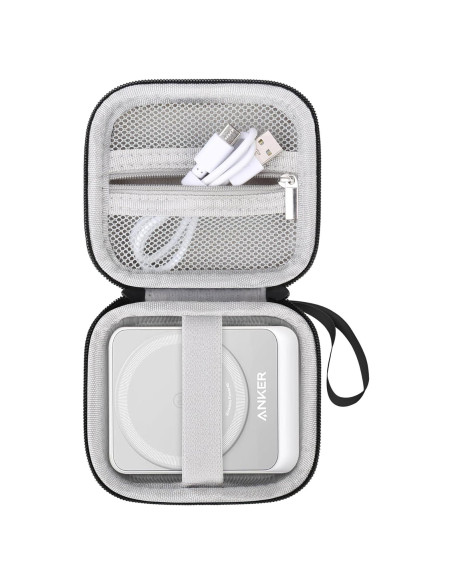Funda de viaje Anker MagGo 3 en 1, EVA resistente, Negro/Gris Funda de viaje Anker MagGo 3 en 1, EVA resistente, Negro/Gris