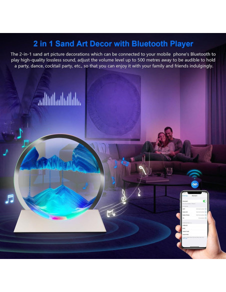 Lámpara de Mesa KOKBNR con Altavoz Bluetooth y Luz RGB