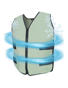Chaleco Refrigerante MR.ICE Unisex Ajustable 84 Celdas