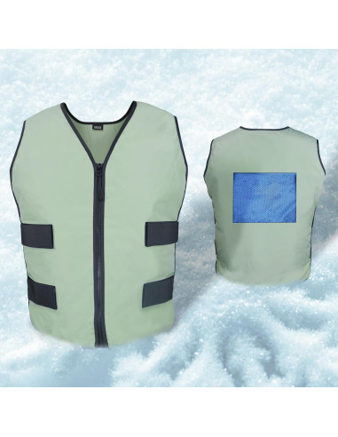 Chaleco Refrigerante MR.ICE Unisex Ajustable 84 Celdas