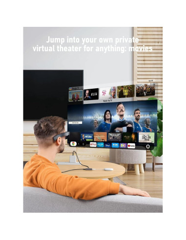 Adaptador HDMI a USB-C Lemorele 4K@60Hz para Gafas AR