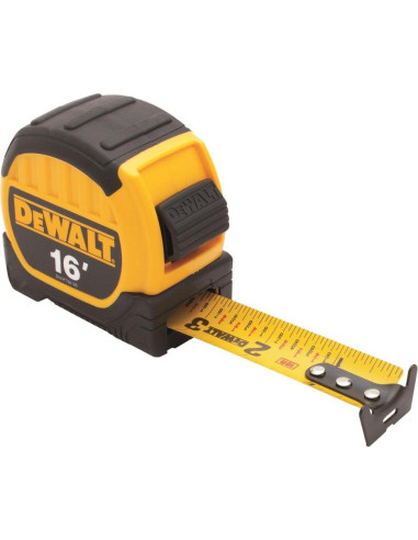 Cinta Métrica Dewalt 4.9m con Hoja Fraccionaria
