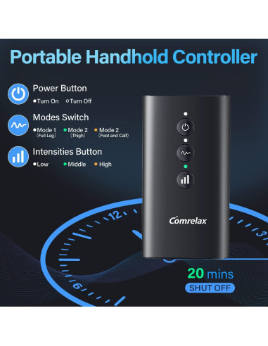 Masajeador de Piernas Comrelax HY-1117A Compresión y Frío