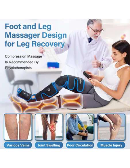 Masajeador de Piernas Comrelax HY-1117A Compresión y Frío